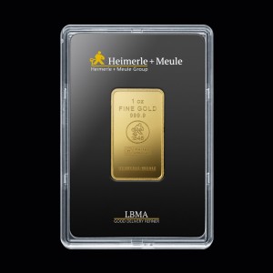 31.1g 1oz Goldbarren 999.9 kaufen | LBMA-zertifiziert | Wiesbadener Edelmetallhaus