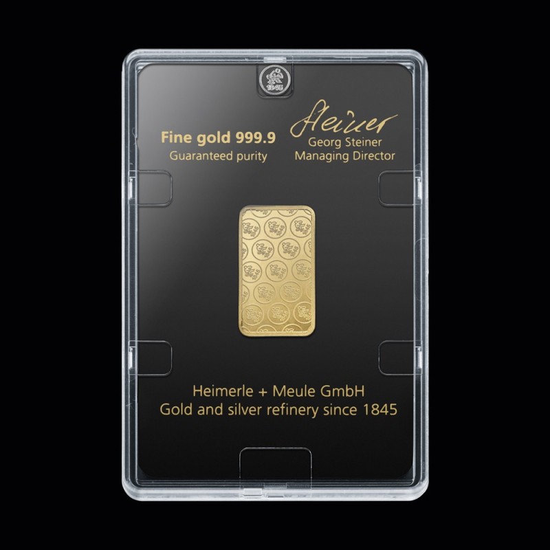 10g Goldbarren 999.9 kaufen | LBMA-zertifiziert | Wiesbadener Edelmetallhaus