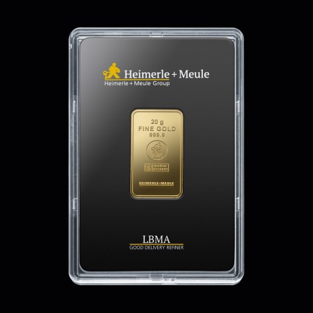 20g Goldbarren 999.9 kaufen | LBMA-zertifiziert | Wiesbadener Edelmetallhaus